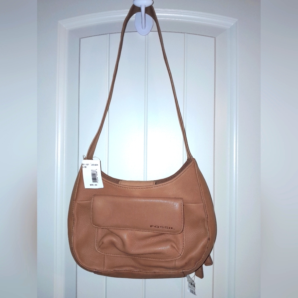 NWT Fossil Vintage Leather Shoulder Bag